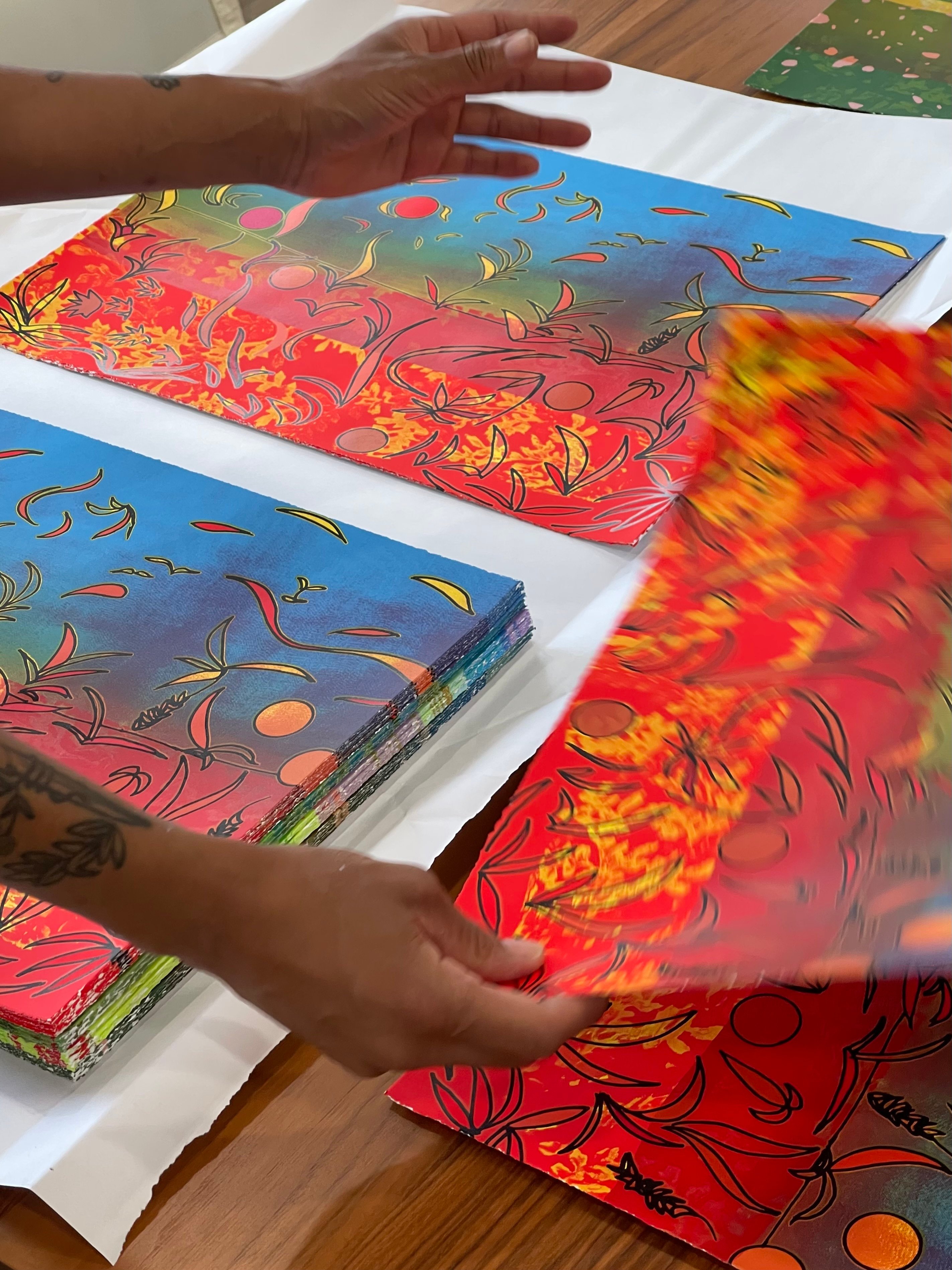 Du Good Press Reviewing the Prints