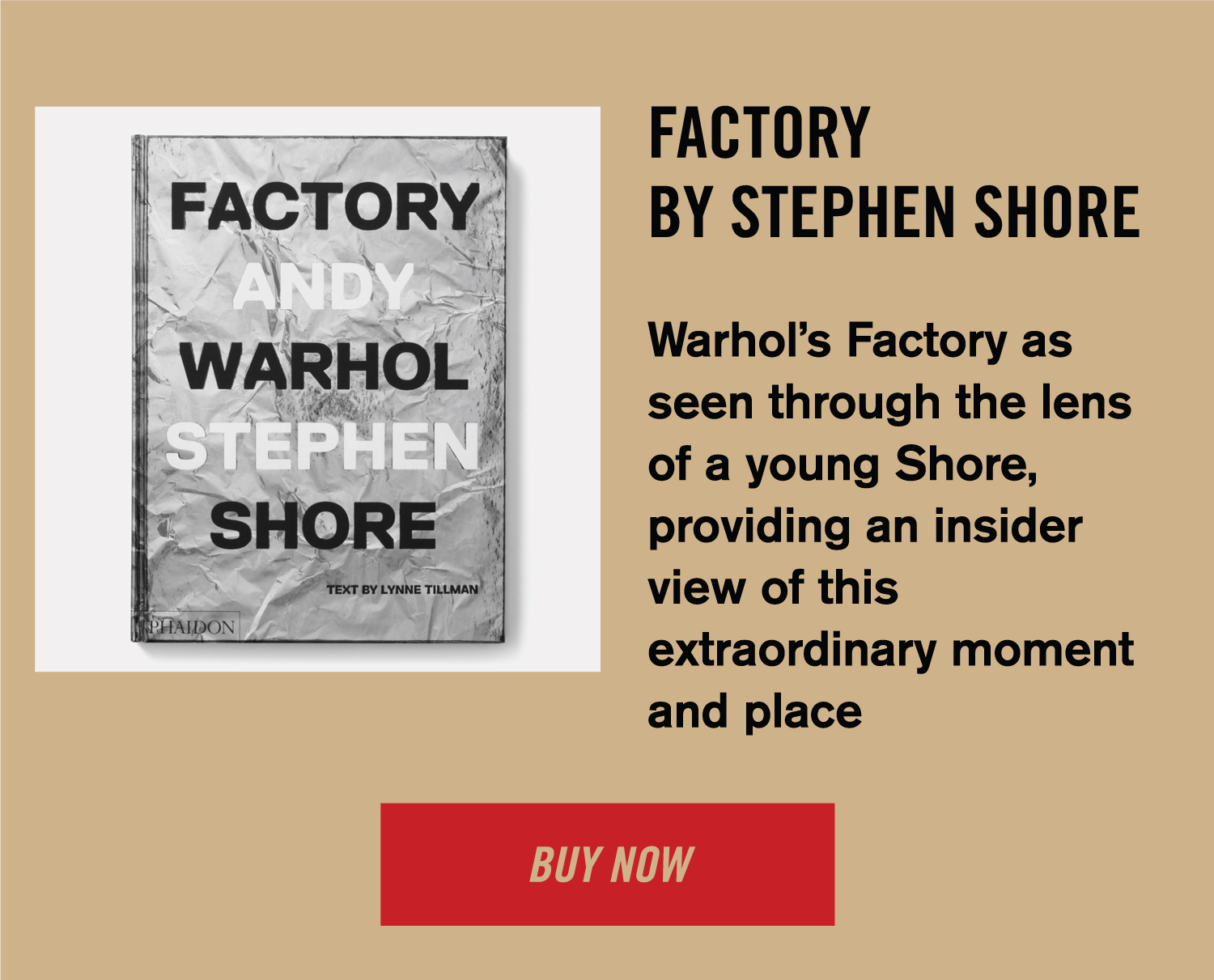 Factory by Stephen Shore