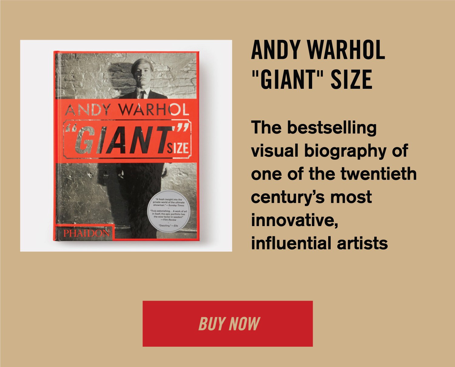 Andy Warhol "GIANT" Size